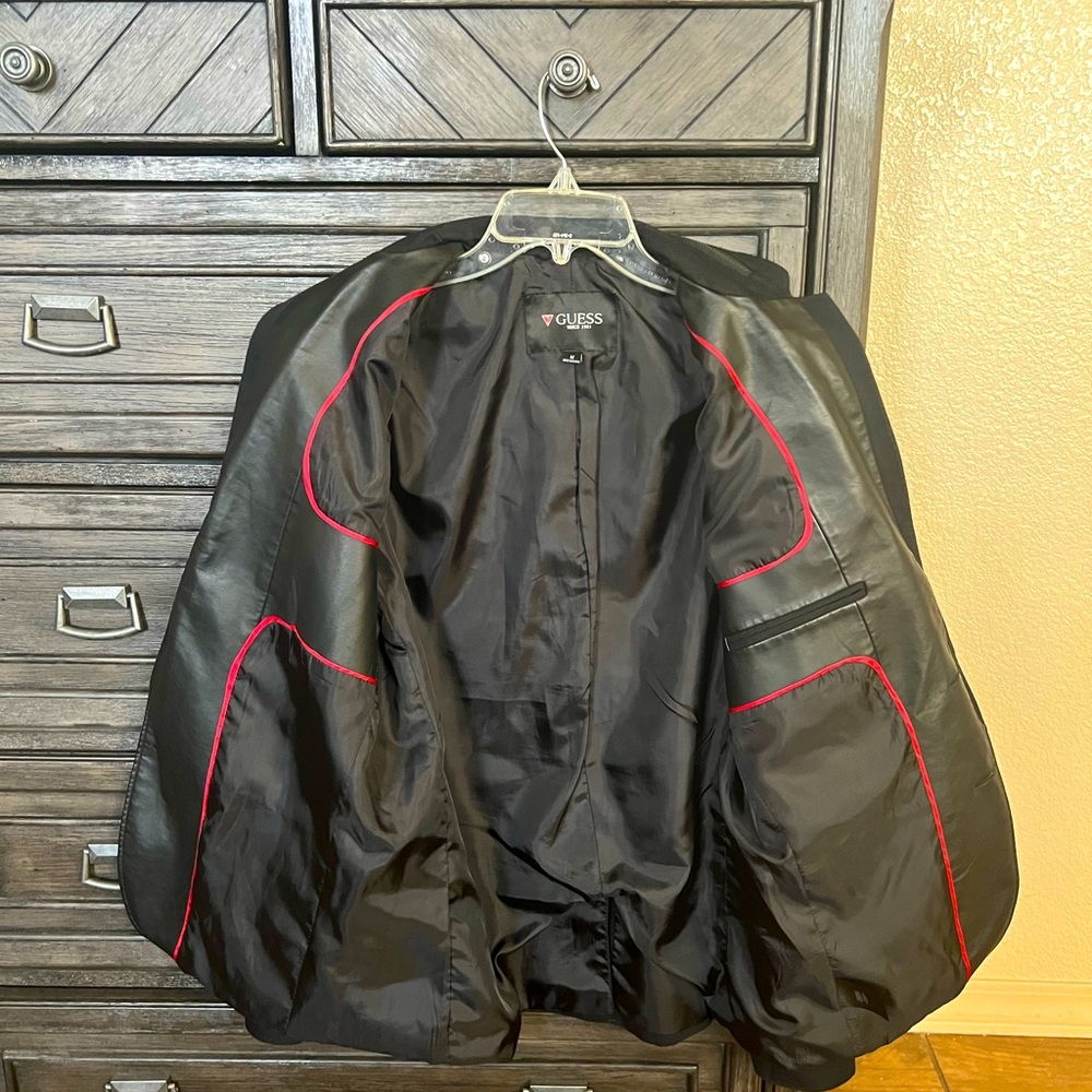 Guess black blazer